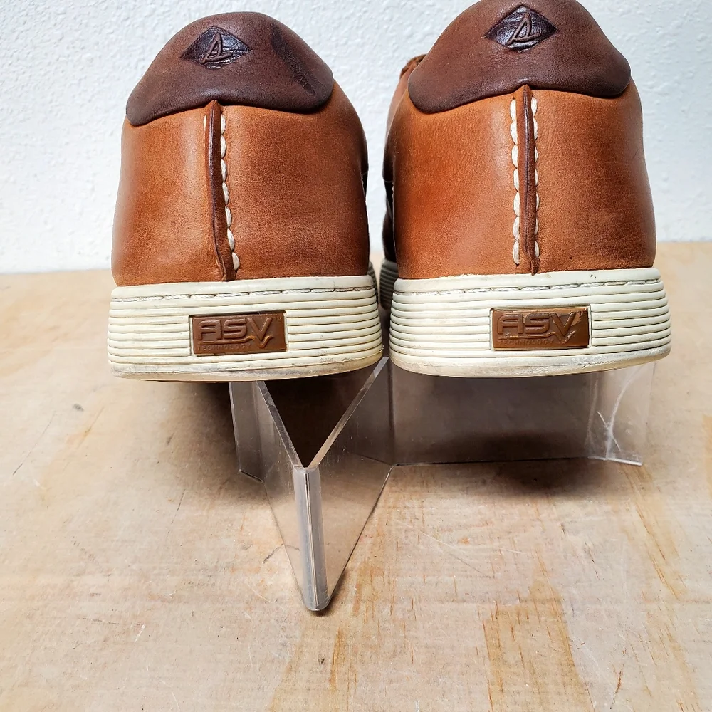 Sperry Top-Sider Tan Leather Boat Sneaker Shoes Size 11.5 M - Picture 7 of 8